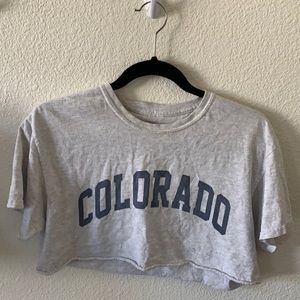 Cropped J. Galt Colorado Tshirt